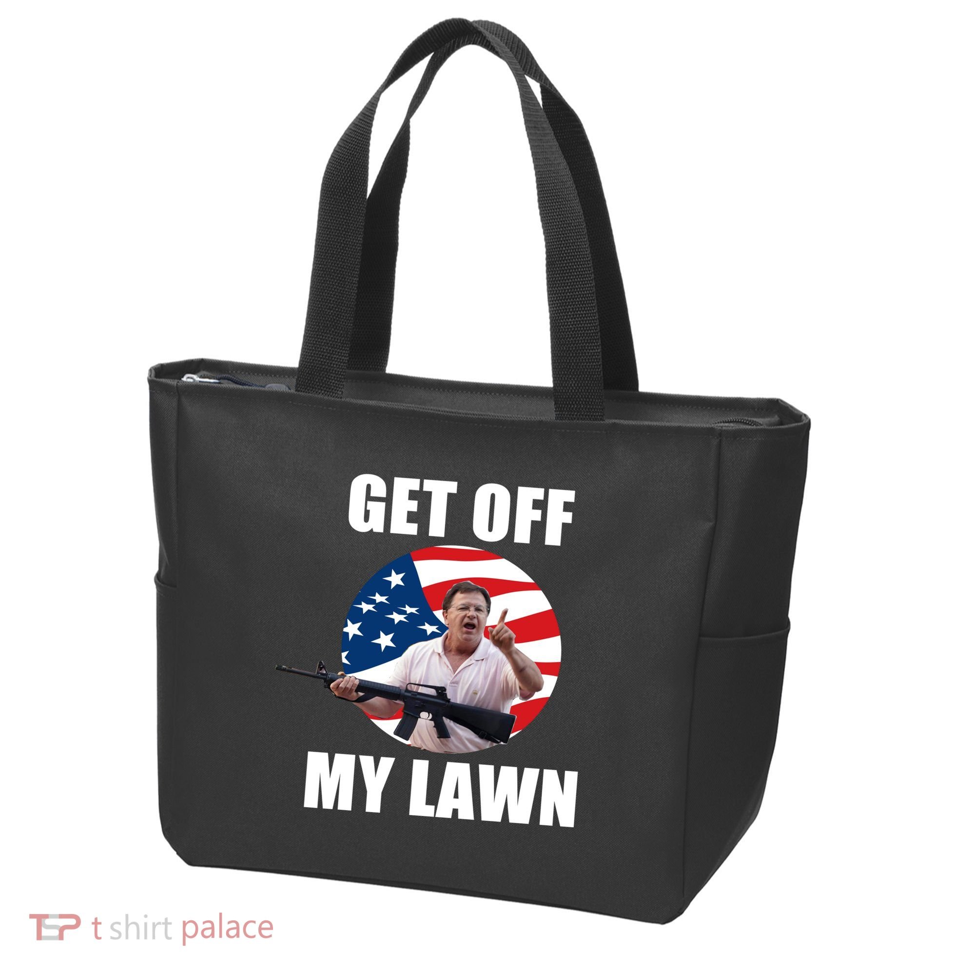 Get Off My Lawn Ken And Karen Tote Bag