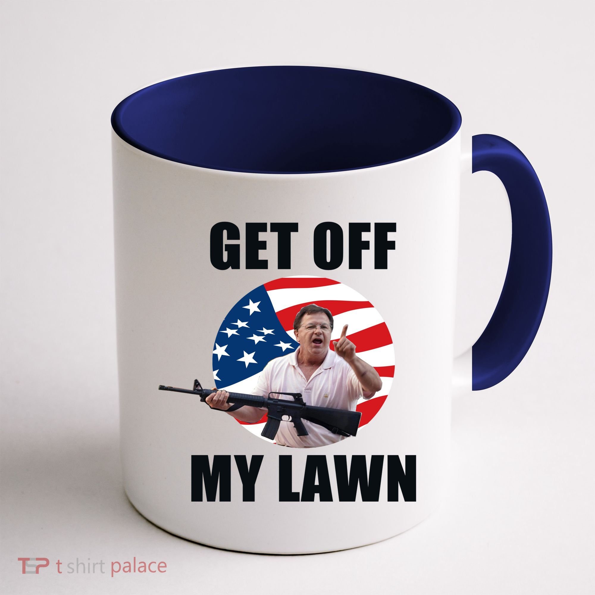 Get Off My Lawn Ken And Karen Coffee Mug