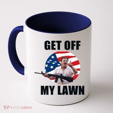 Get Off My Lawn Ken And Karen Coffee Mug