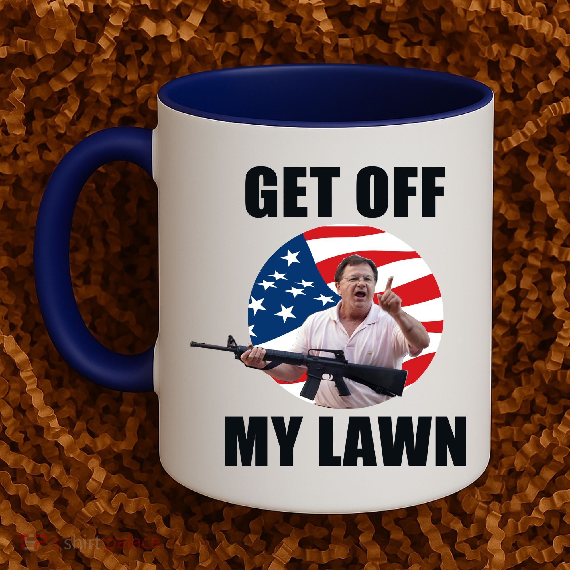 Get Off My Lawn Ken And Karen Coffee Mug