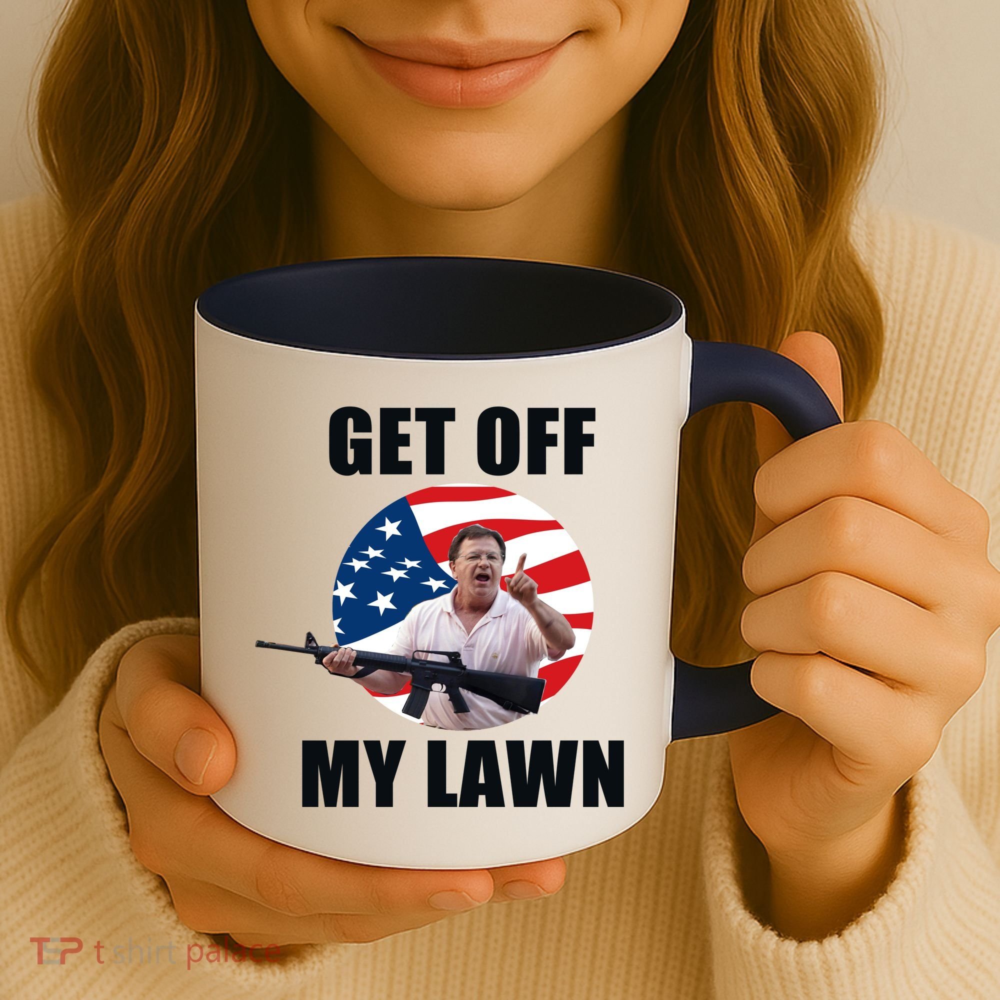 Get Off My Lawn Ken And Karen Coffee Mug