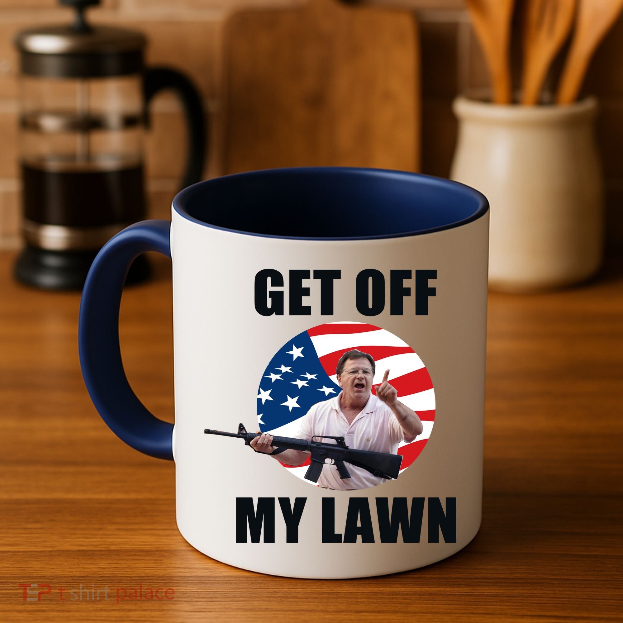 Get Off My Lawn Ken And Karen Coffee Mug