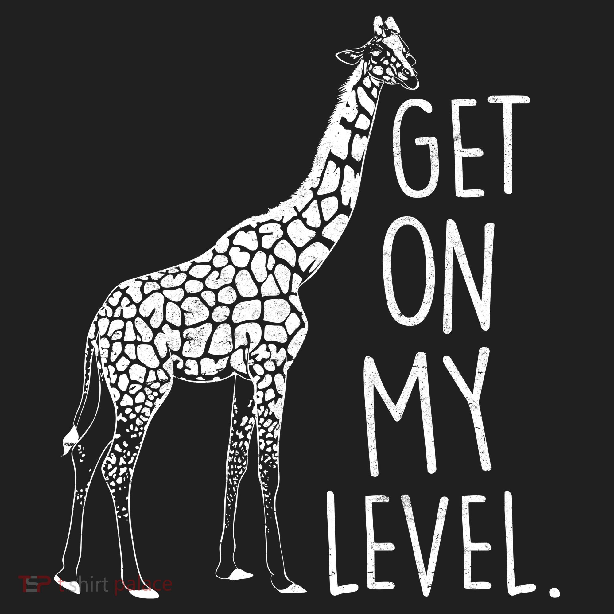 Get On My Level Giraffe Women's Sweatshirt
