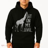 Get On My Level Giraffe Hoodie thumb 2