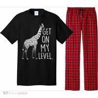 Get On My Level Giraffe Pajama Set thumb 0