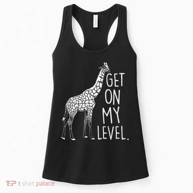 Get On My Level Giraffe Women's Tank Top