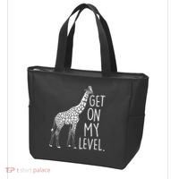 Get On My Level Giraffe Tote Bag thumb 3