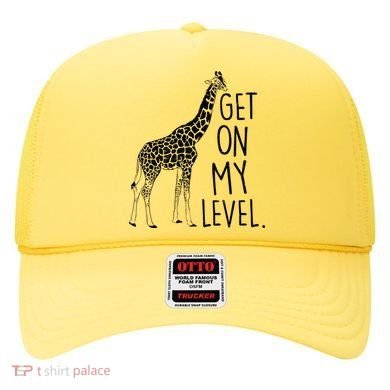 Get On My Level Giraffe Hat