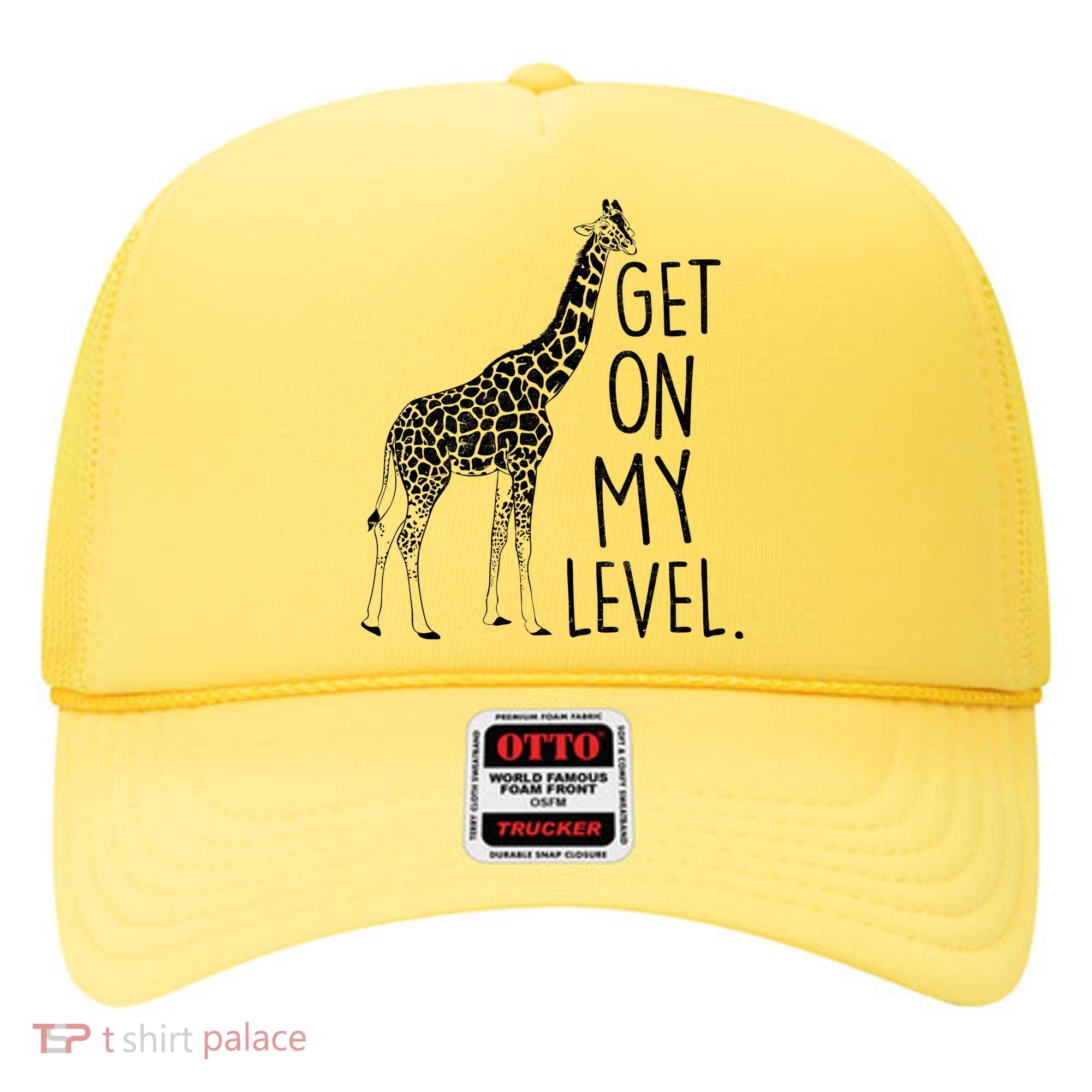 Get On My Level Giraffe Hat