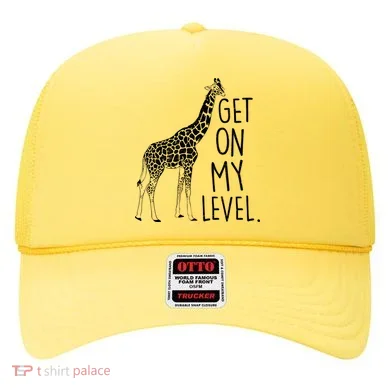 Get On My Level Giraffe Hat