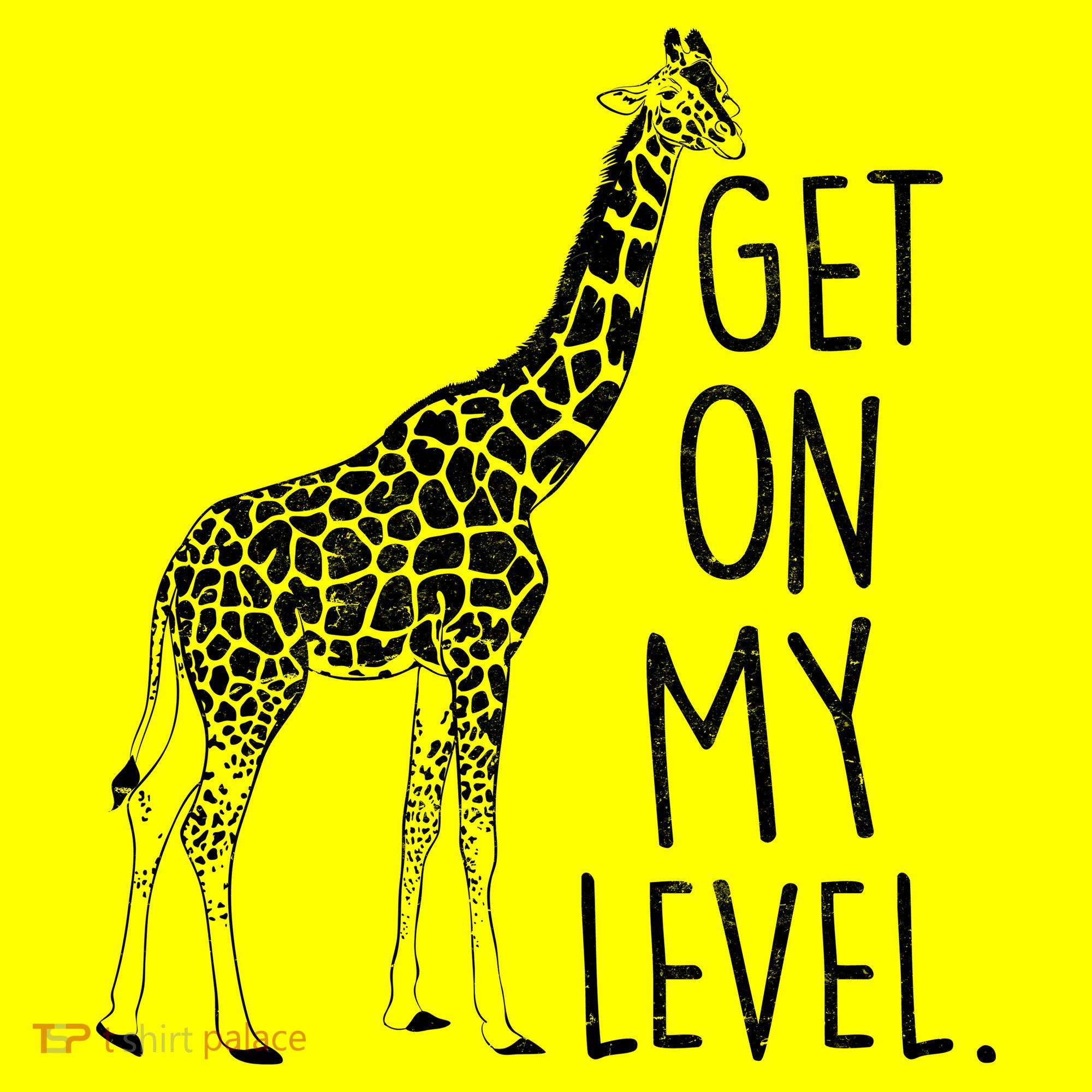 Get On My Level Giraffe Hat