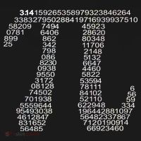 Get Pi Math Geek USA-Made Doggie Bandana thumb 2