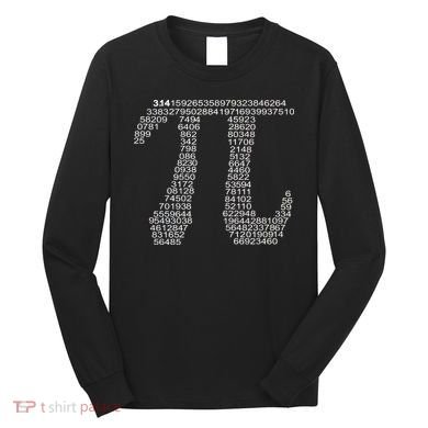 Get Pi Math Geek Long Sleeve Shirt