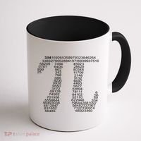 Get Pi Math Geek Coffee Mug thumb 1