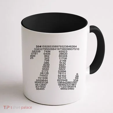 Get Pi Math Geek Coffee Mug back