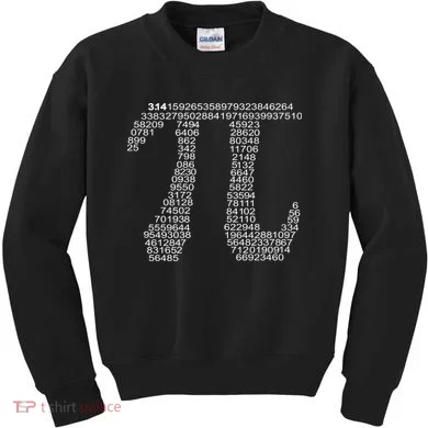 Get Pi Math Geek Kids Sweatshirt