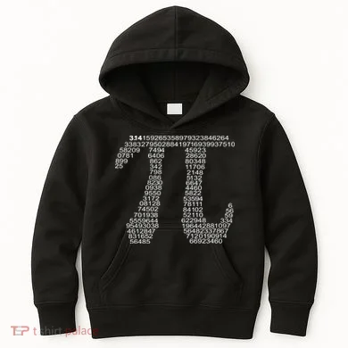 Get Pi Math Geek Kids Hoodie
