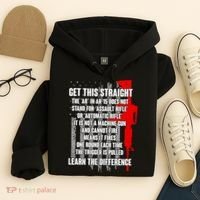 Get This Straight AR-15 US Flag Hoodie thumb 4