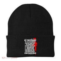 Get This Straight AR-15 US Flag Beanie thumb 0