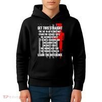Get This Straight AR-15 US Flag Kids Hoodie thumb 4
