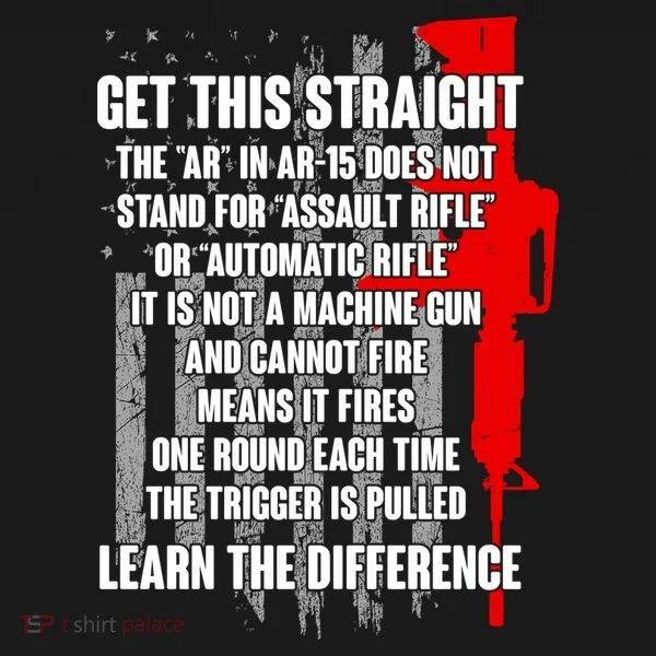 Get This Straight AR-15 US Flag Kids Long Sleeve Shirt
