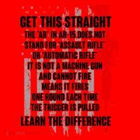 Get This Straight AR-15 US Flag Santa Hat thumb 1
