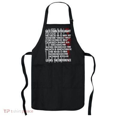 Get This Straight Learn the Difference AR-15 Apron