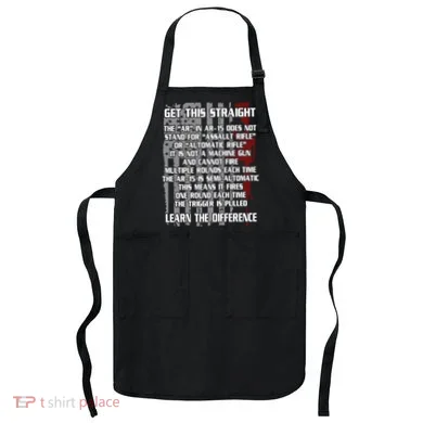 Get This Straight Learn the Difference AR-15 Apron