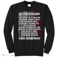 Get This Straight Learn the Difference AR-15 Sweatshirt thumb 0