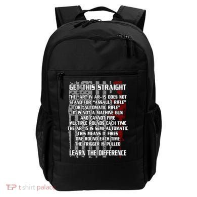 Get This Straight Learn the Difference AR-15 Backpack
