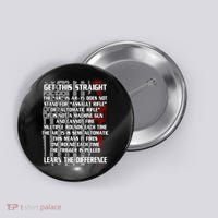 Get This Straight Learn the Difference AR-15 Button thumb 0