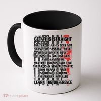 Get This Straight Learn the Difference AR-15 Coffee Mug thumb 0