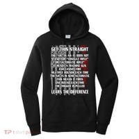 Get This Straight Learn the Difference AR-15 Women's Hoodie thumb 0
