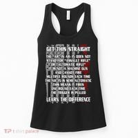 Get This Straight Learn the Difference AR-15 Women's Tank Top thumb 0