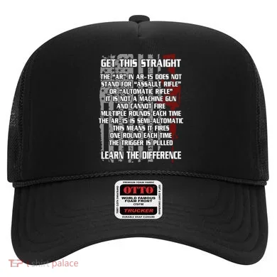 Get This Straight Learn the Difference AR-15 Hat