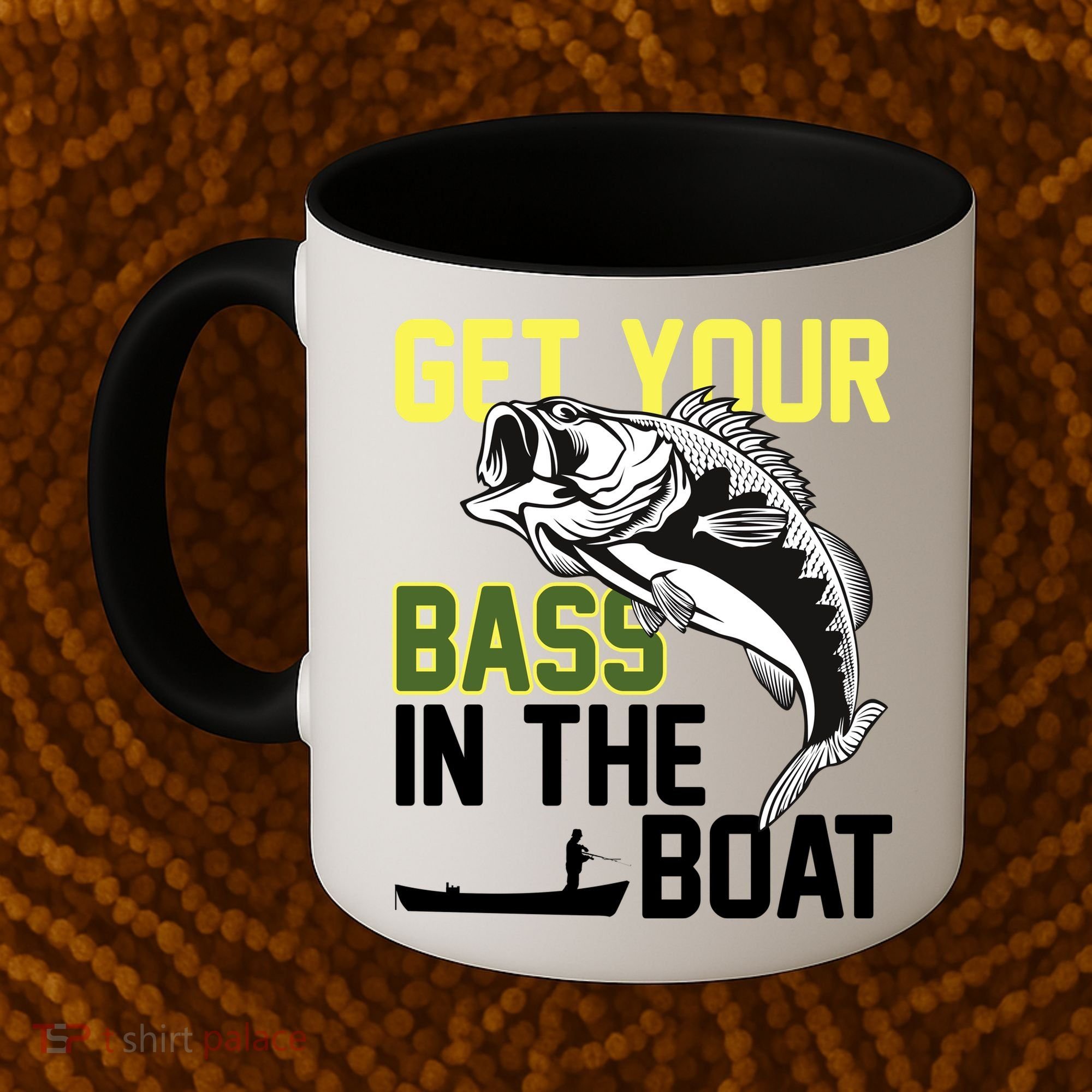 Get Your Bass In The Boat Coffee Mug