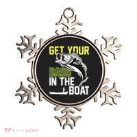 Get Your Bass In The Boat Ornament thumb 0
