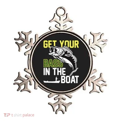 Get Your Bass In The Boat Ornament