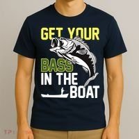 Get Your Bass In The Boat T-Shirt thumb 3