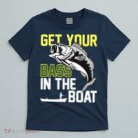 Get Your Bass In The Boat T-Shirt thumb 5