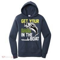 Get Your Bass In The Boat Women's Hoodie thumb 0