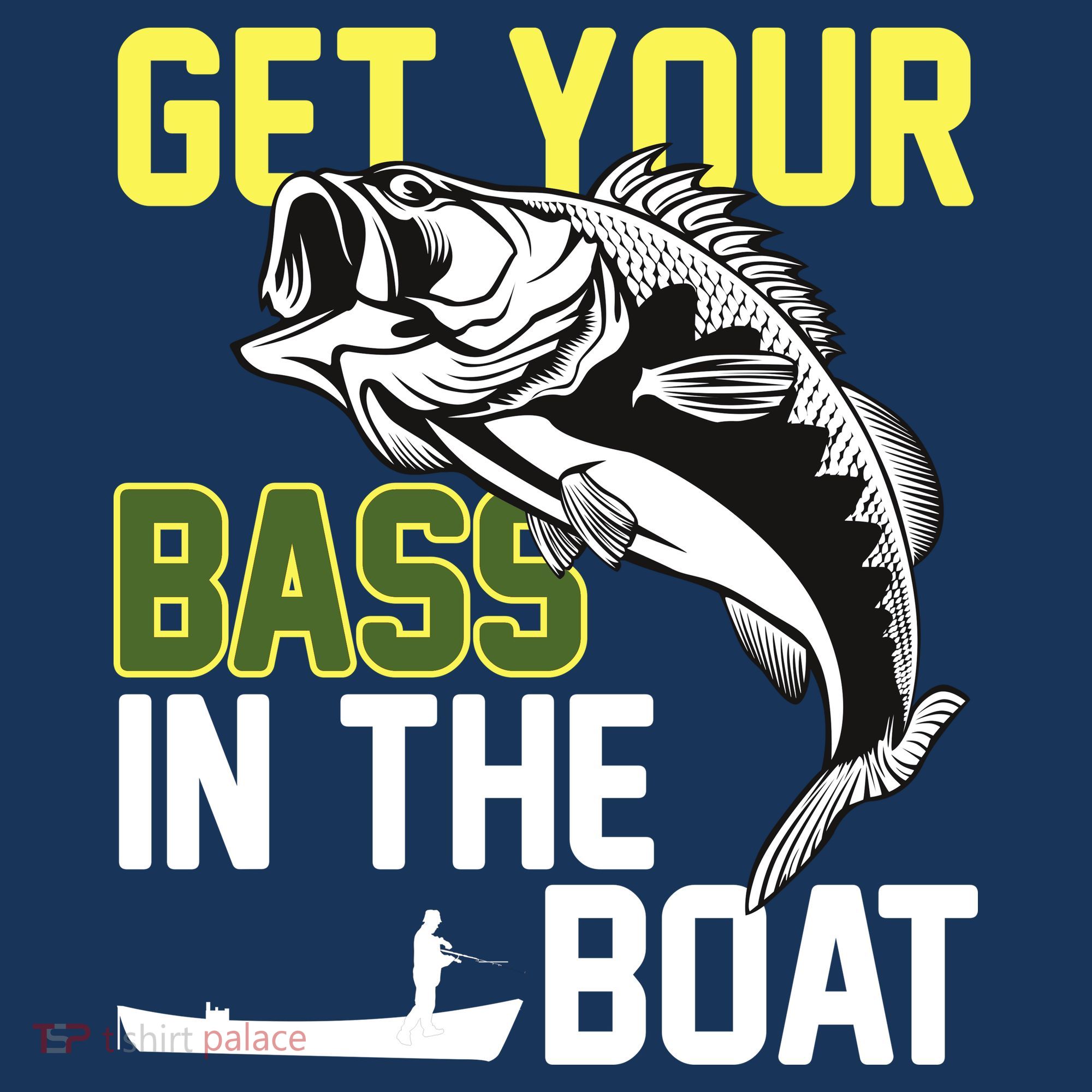 Get Your Bass In The Boat Baby Bodysuit