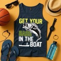 Get Your Bass In The Boat Tank Top thumb 4