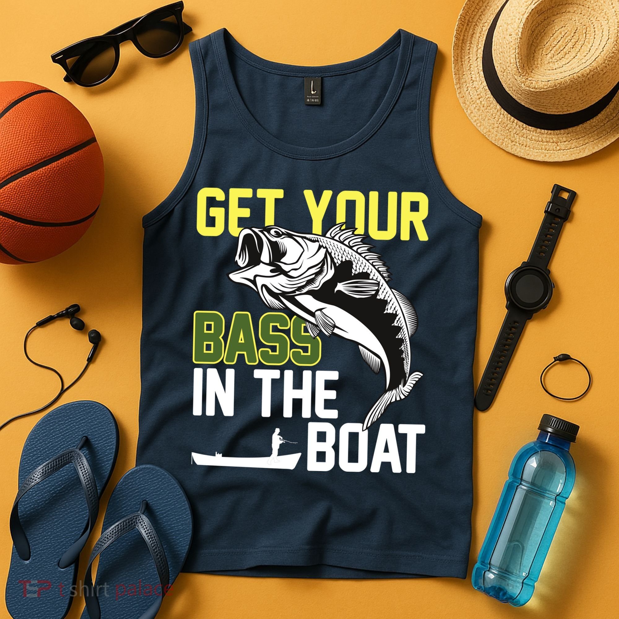 Get Your Bass In The Boat Tank Top