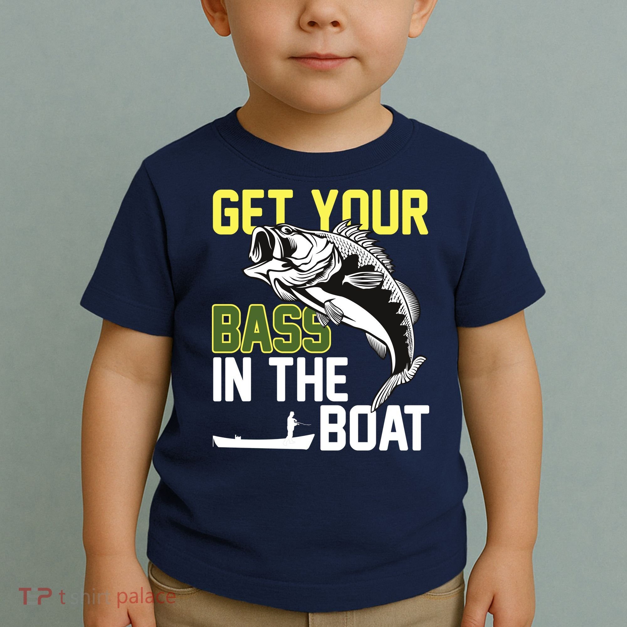 Get Your Bass In The Boat Toddler T-Shirt
