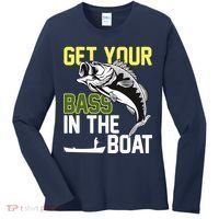 Get Your Bass In The Boat Women's Long Sleeve Shirt thumb 0