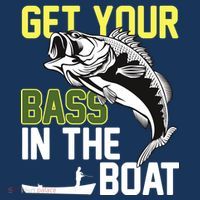 Get Your Bass In The Boat Women's T-Shirt thumb 6