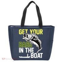 Get Your Bass In The Boat Tote Bag thumb 0