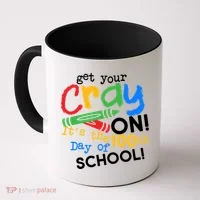 Get Your Cray On 100th Day Of School  Coffee Mug thumb 0