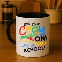 Get Your Cray On 100th Day Of School  Coffee Mug thumb 4
